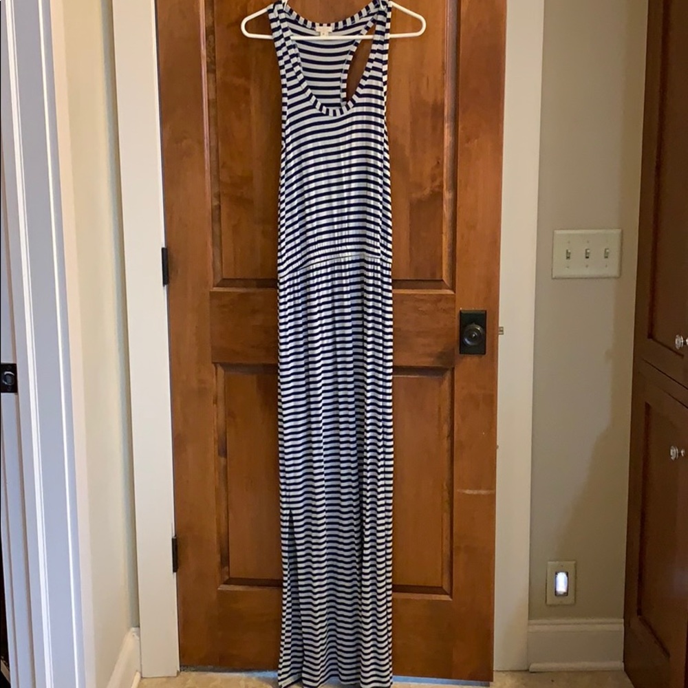 JCrew Striped Maxi
